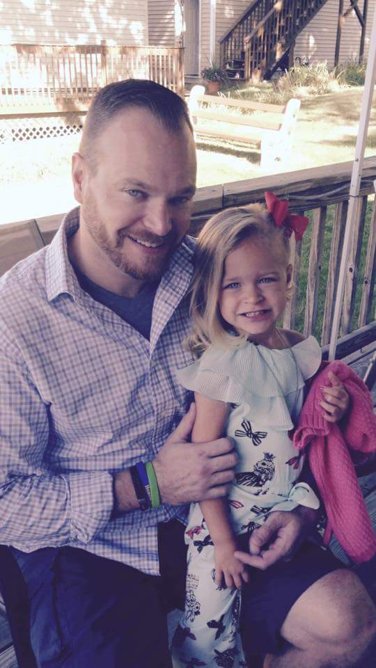 Billy Dolphin and his daughter Mackenzie. (Credit: The Dolphin Family)