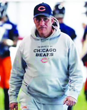Vic Fangio with Bears