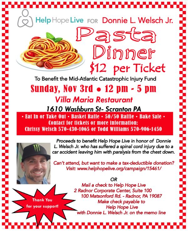 pasta dinner